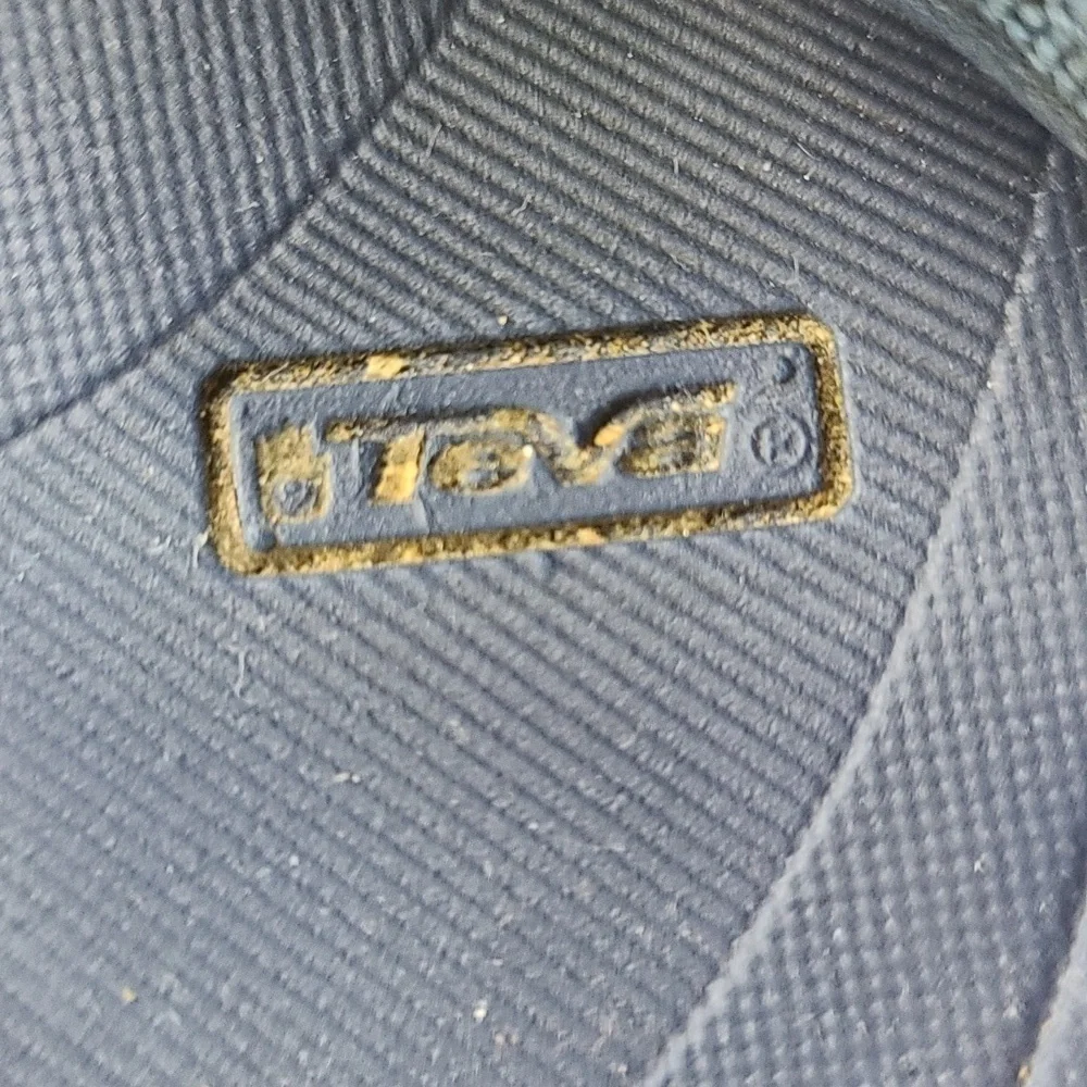 Teva Kids Blue Navy Patterned Strappy Sandals